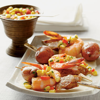 Shrimp Boil Skewers Recipe Myrecipes