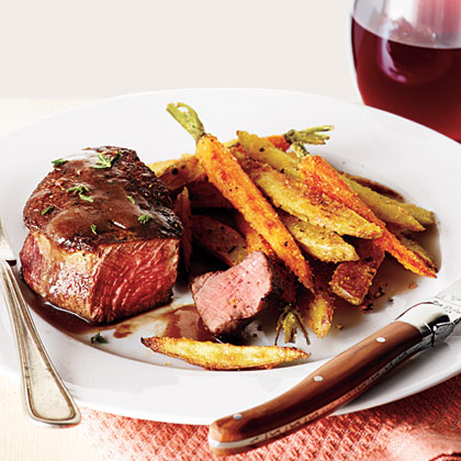 Filet Mignon with Red Wine Sauce Recipe