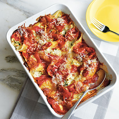 Stuffed Shells with Marinara Recipe