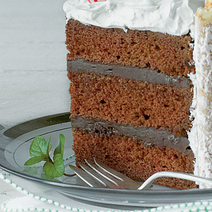 Fudgy chocolate cake recipe - BBC Food