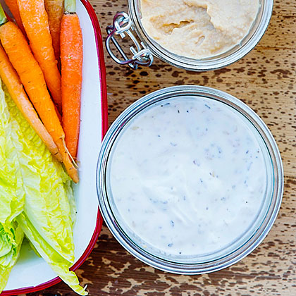 Zaatar Yogurt Dip And Vegetables Recipe Myrecipes