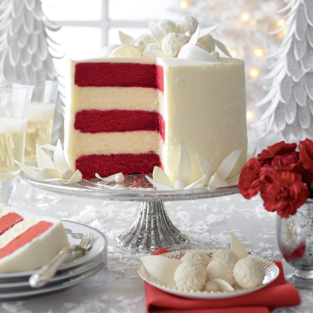 Red Velvet Cake with Peppermint Buttercream Frosting - Mrs. Barnes