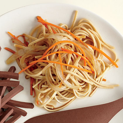 Turnip and Carrot Noodles