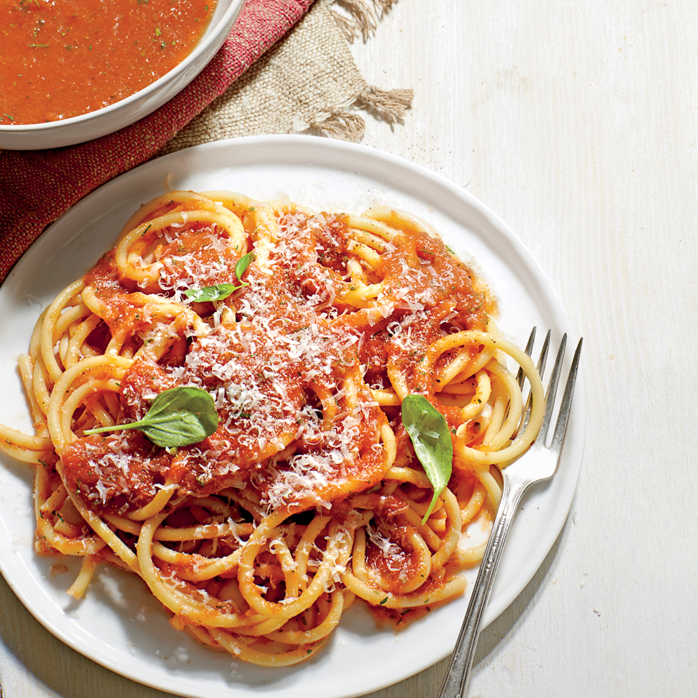 Slow Cooker Tomato Sauce Recipe Myrecipes