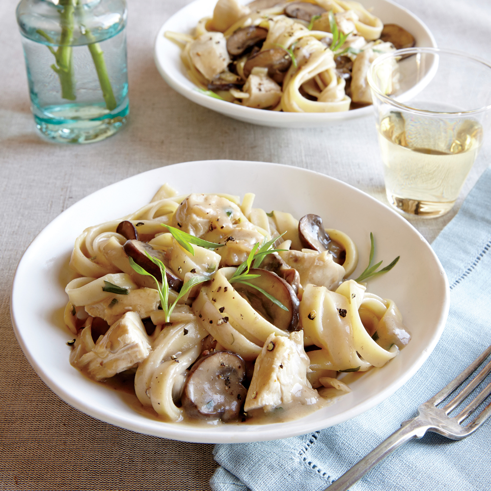 Chicken And Mushroom Stroganoff Recipe Myrecipes