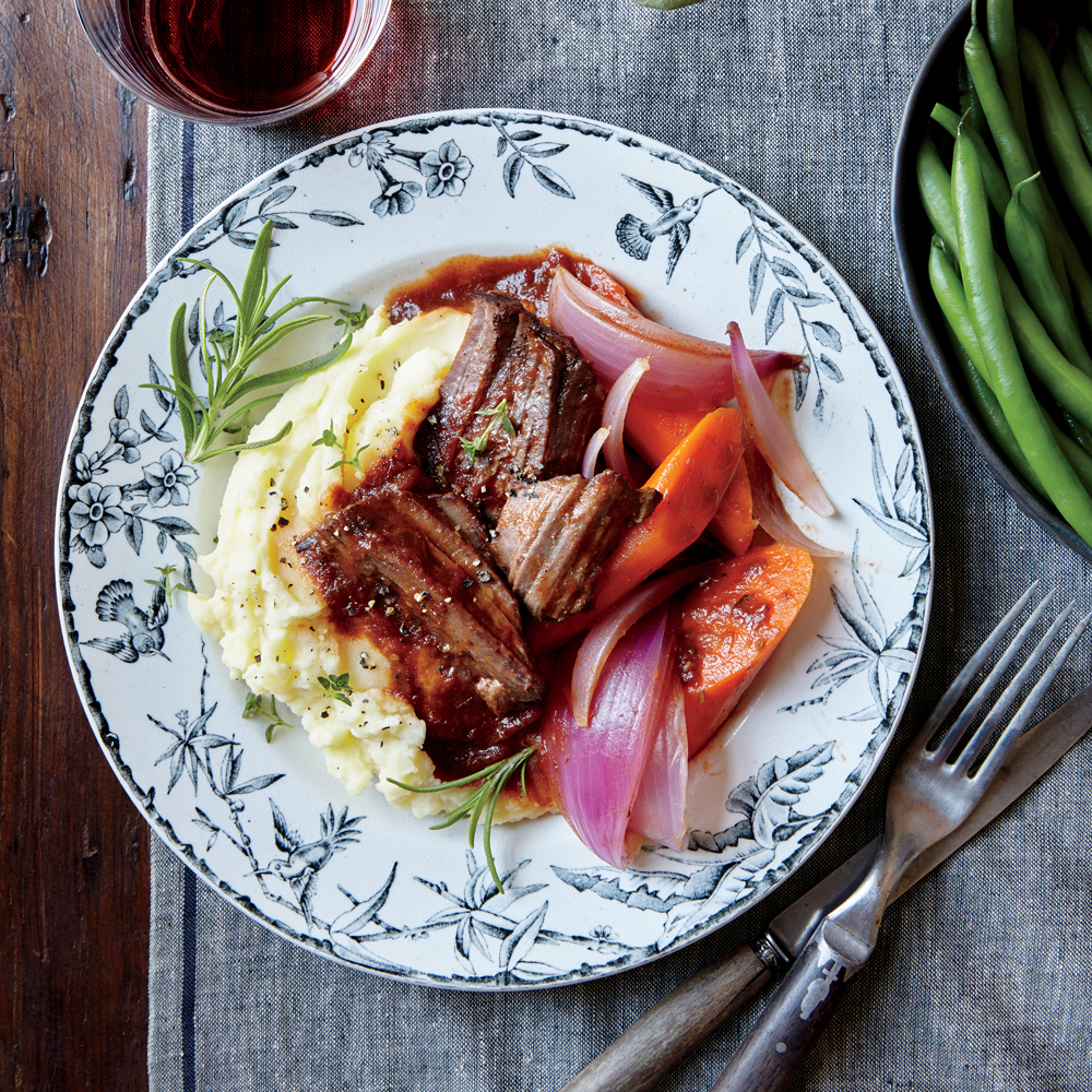 Traditional Beef Pot Roast With Carrots Recipe Myrecipes