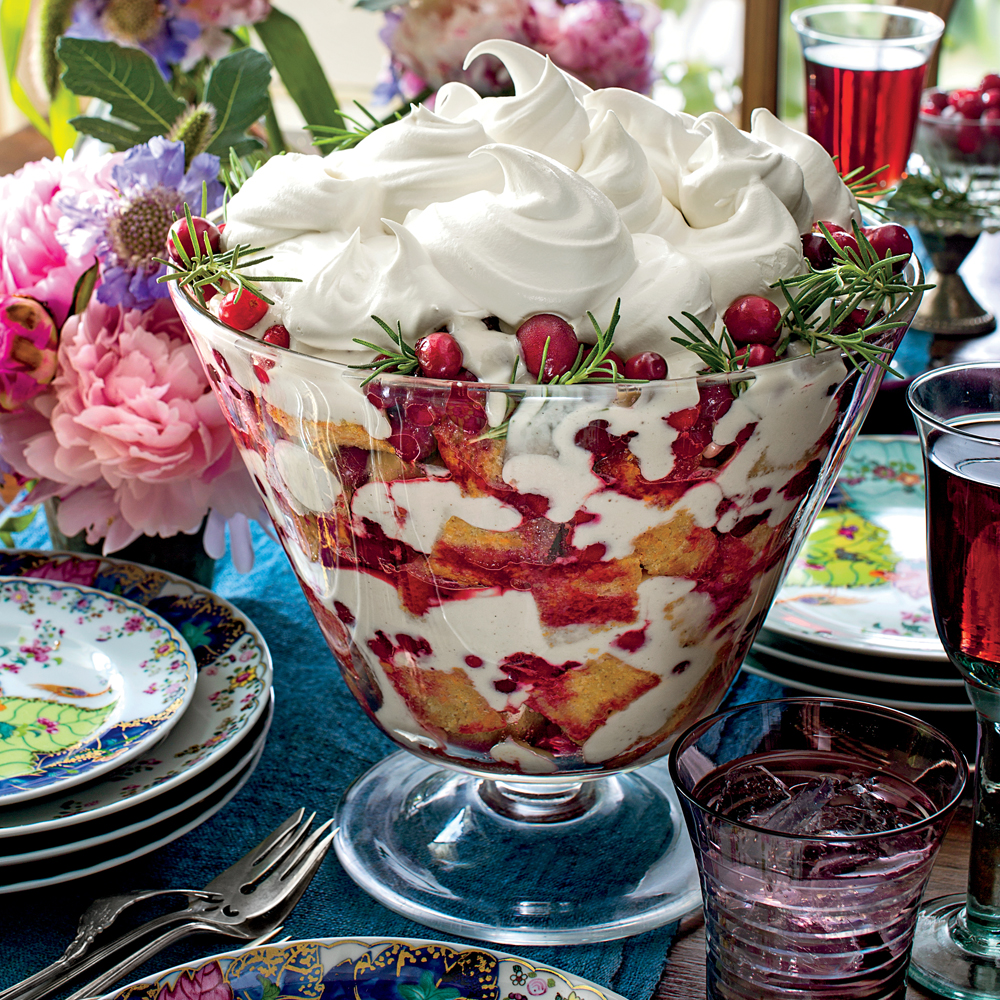 Cherry Spice Cake Trifle Recipe Myrecipes