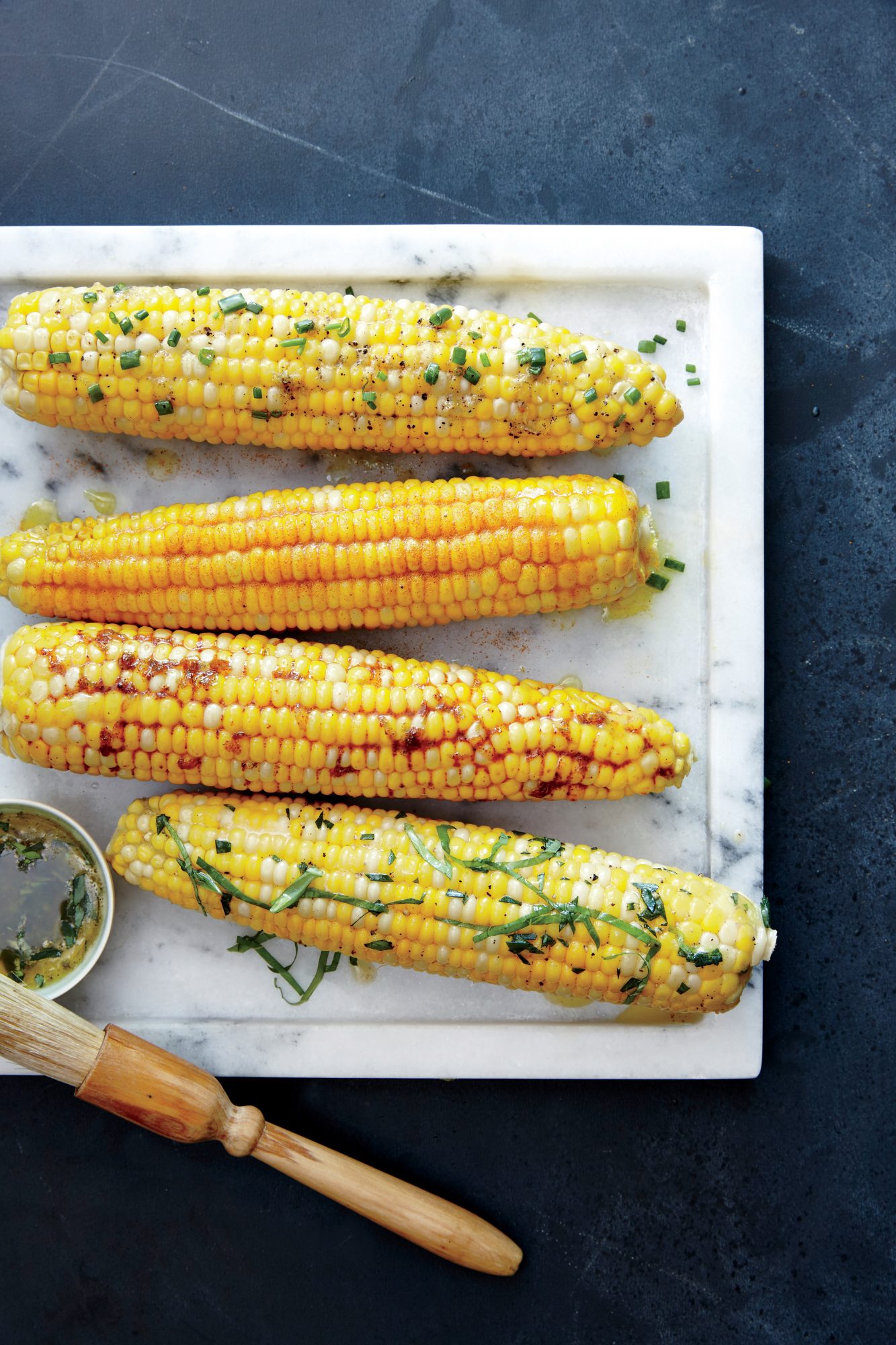 Corn On The Cob With Lemon Curry Spice Butter Recipe Myrecipes