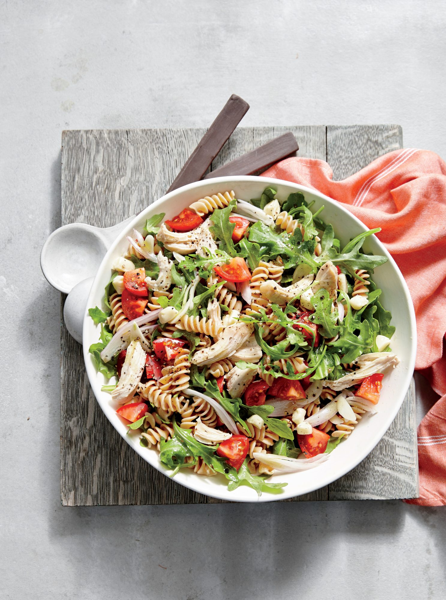 Chicken and Arugula Pasta Salad Recipe | MyRecipes