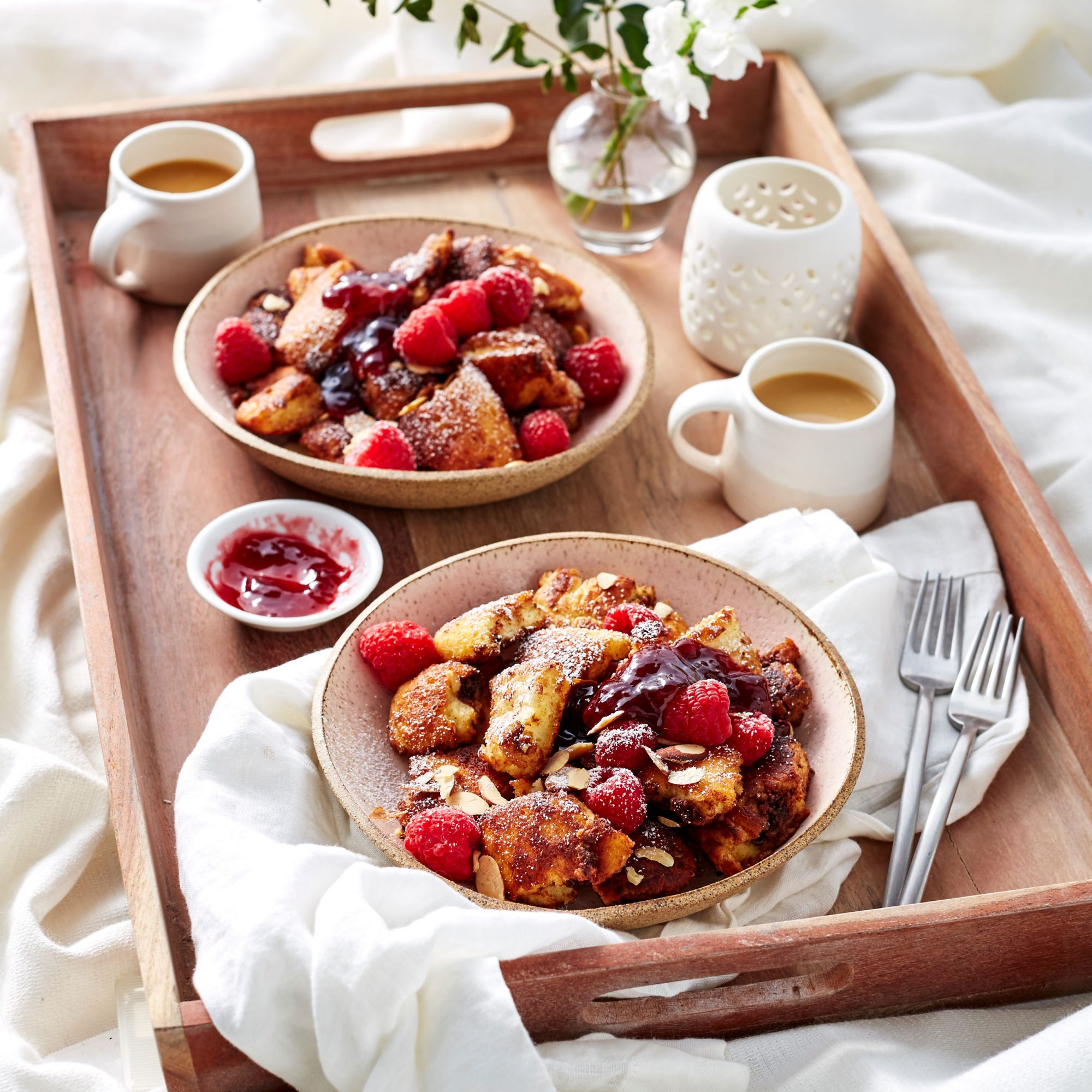 Raspberry-Chocolate Chip Kaiserschmarrn Recipe | MyRecipes