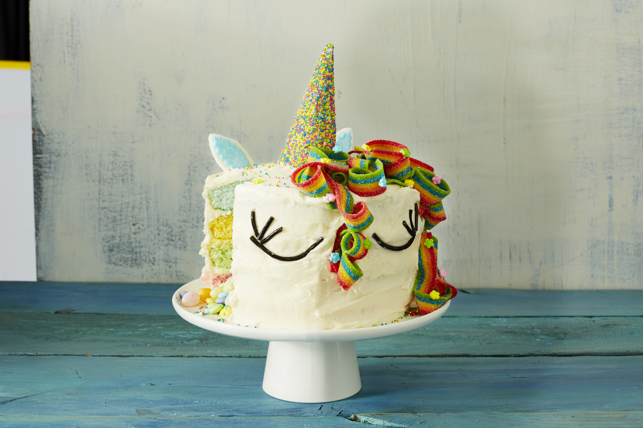 Unicorn Cakes - Easy to Make Unicorn Cake Ideas - Easy To Make Unicorn Cakes  - Party with Unicorns