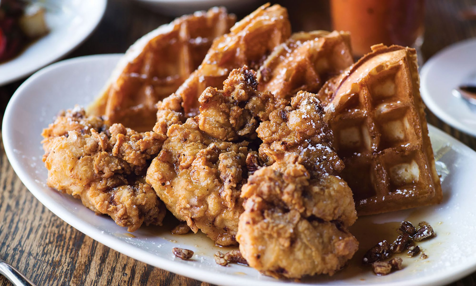 Chicken And Waffles Are The Best Clucking Breakfast Ever Recipe Myrecipes