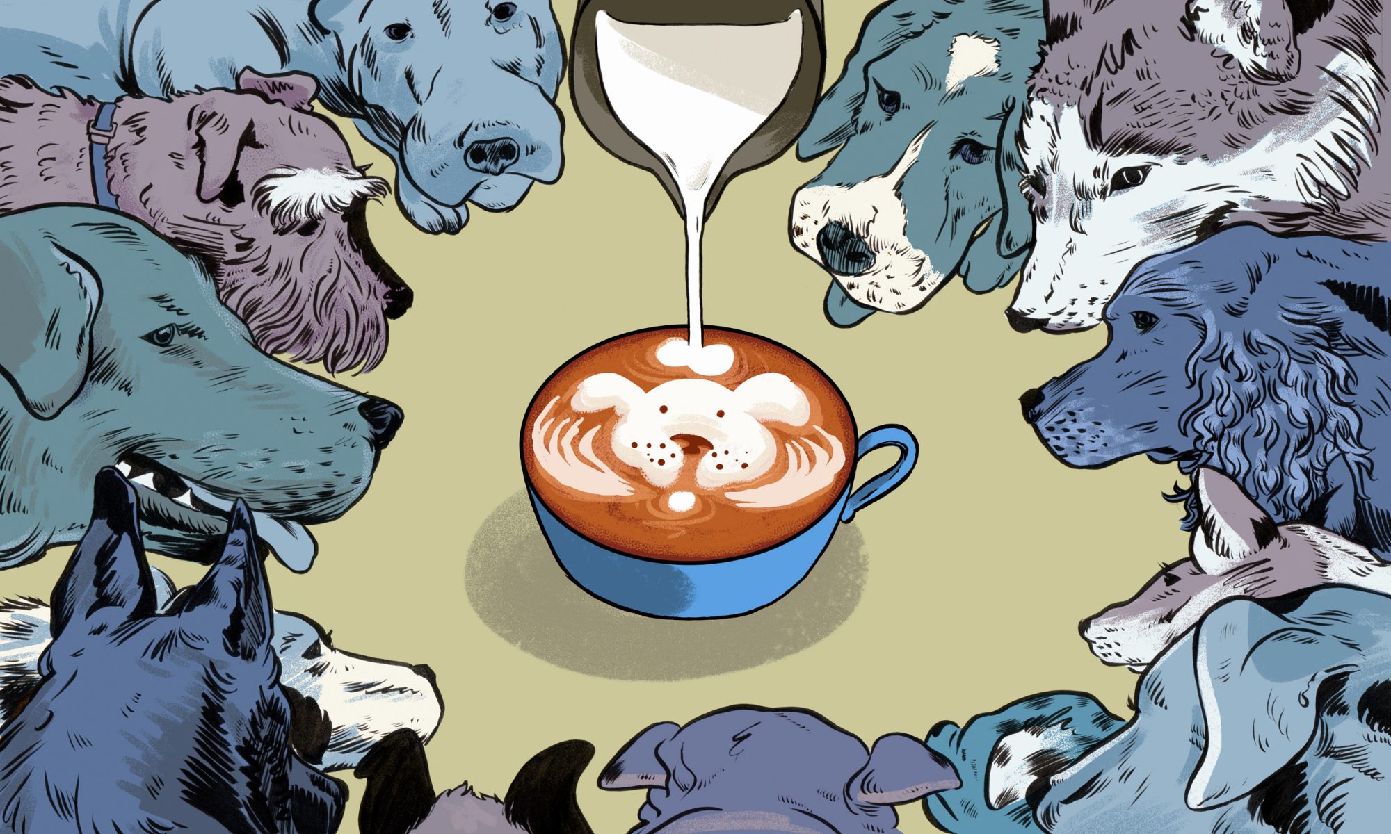 Puppy cafes sales