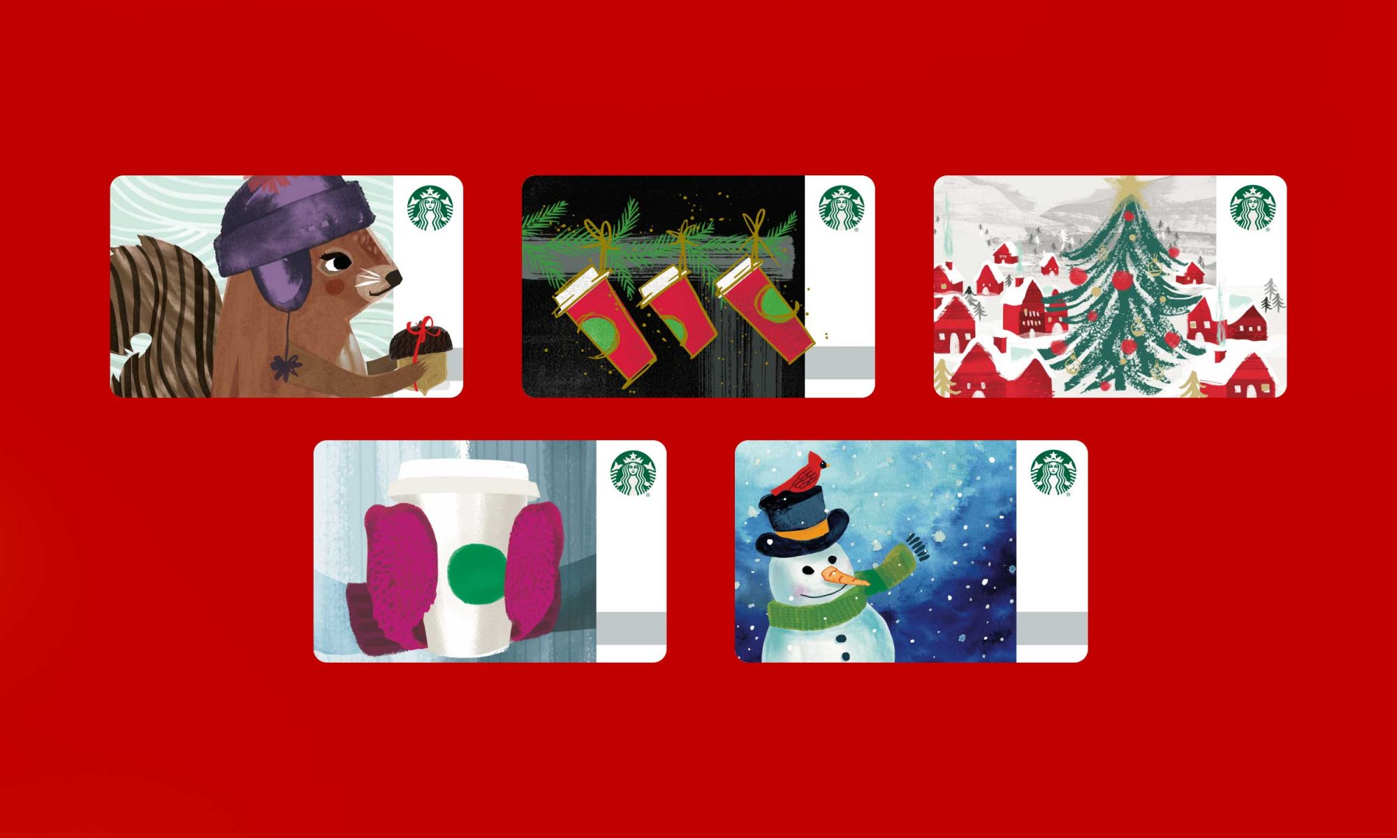 Starbucks & Cookie Gift Card Set