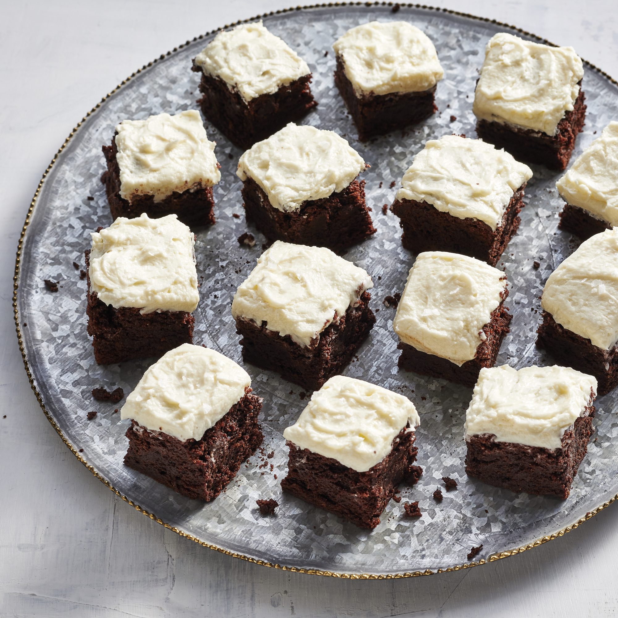 Soft & Chewy Red Velvet Brownies with Cream Cheese Frosting | The Domestic  Rebel