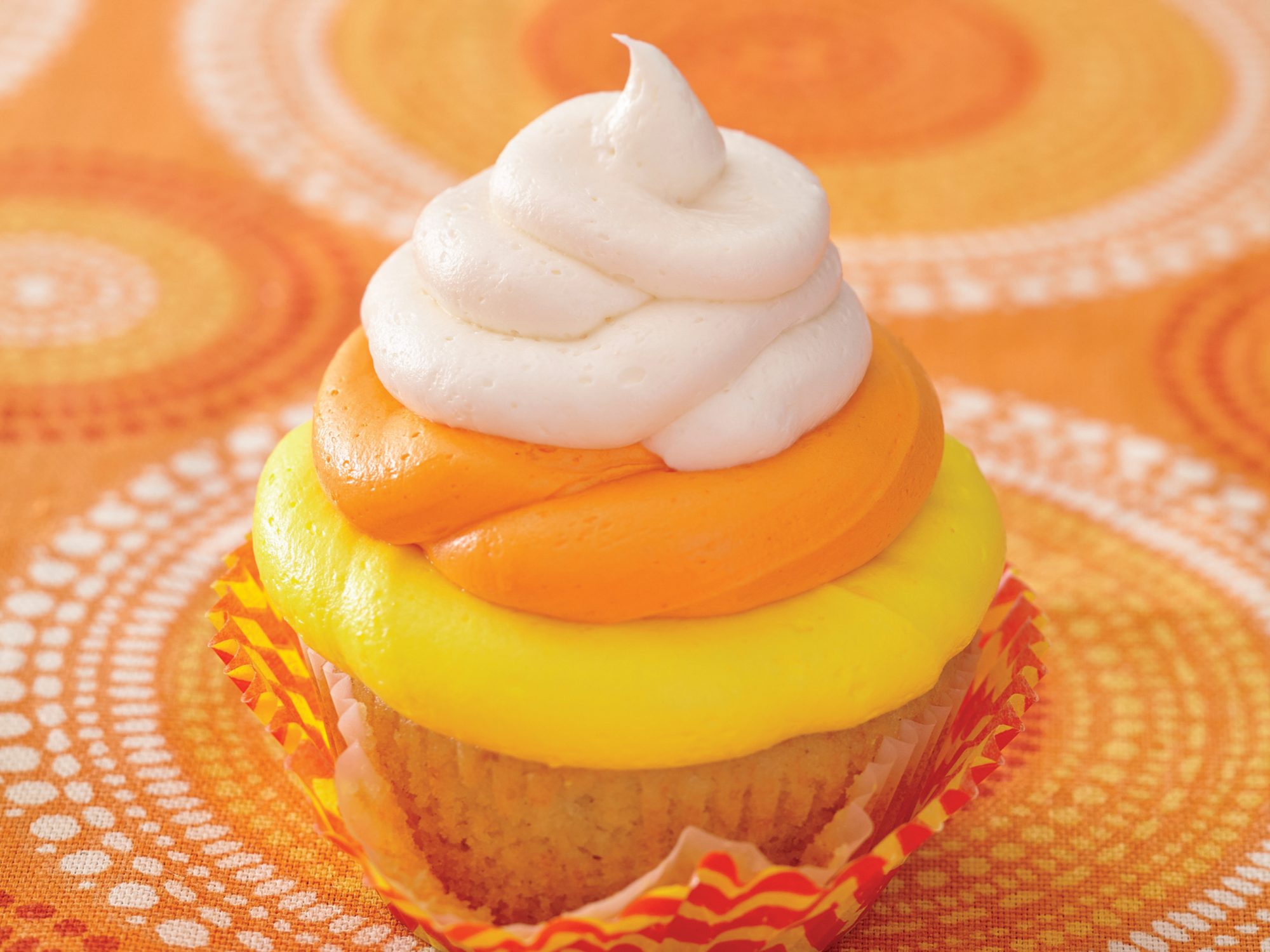 Orange Angel Food Cupcakes C Y Corn Buttercream Recipe Myrecipes