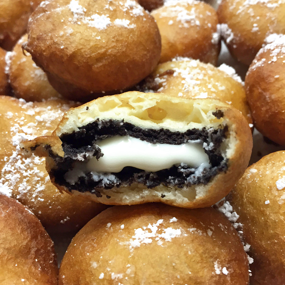 Deep-Fried Oreos