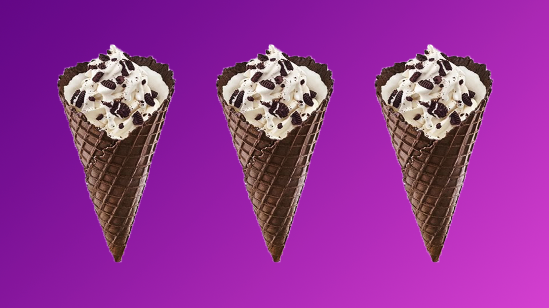 Sonic S Double Stuf Oreo Waffle Cone Is Back And It S Beautiful Myrecipes