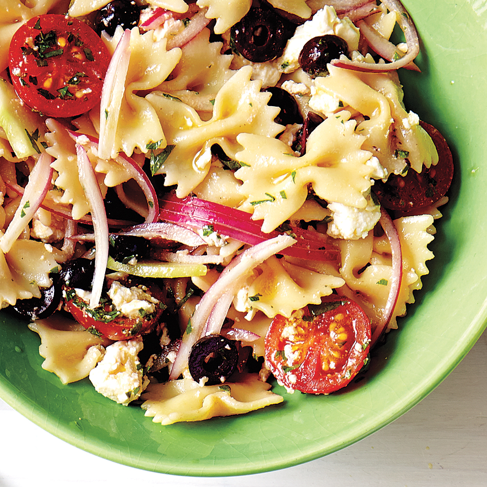 Greek Style Pasta Salad Recipe Myrecipes