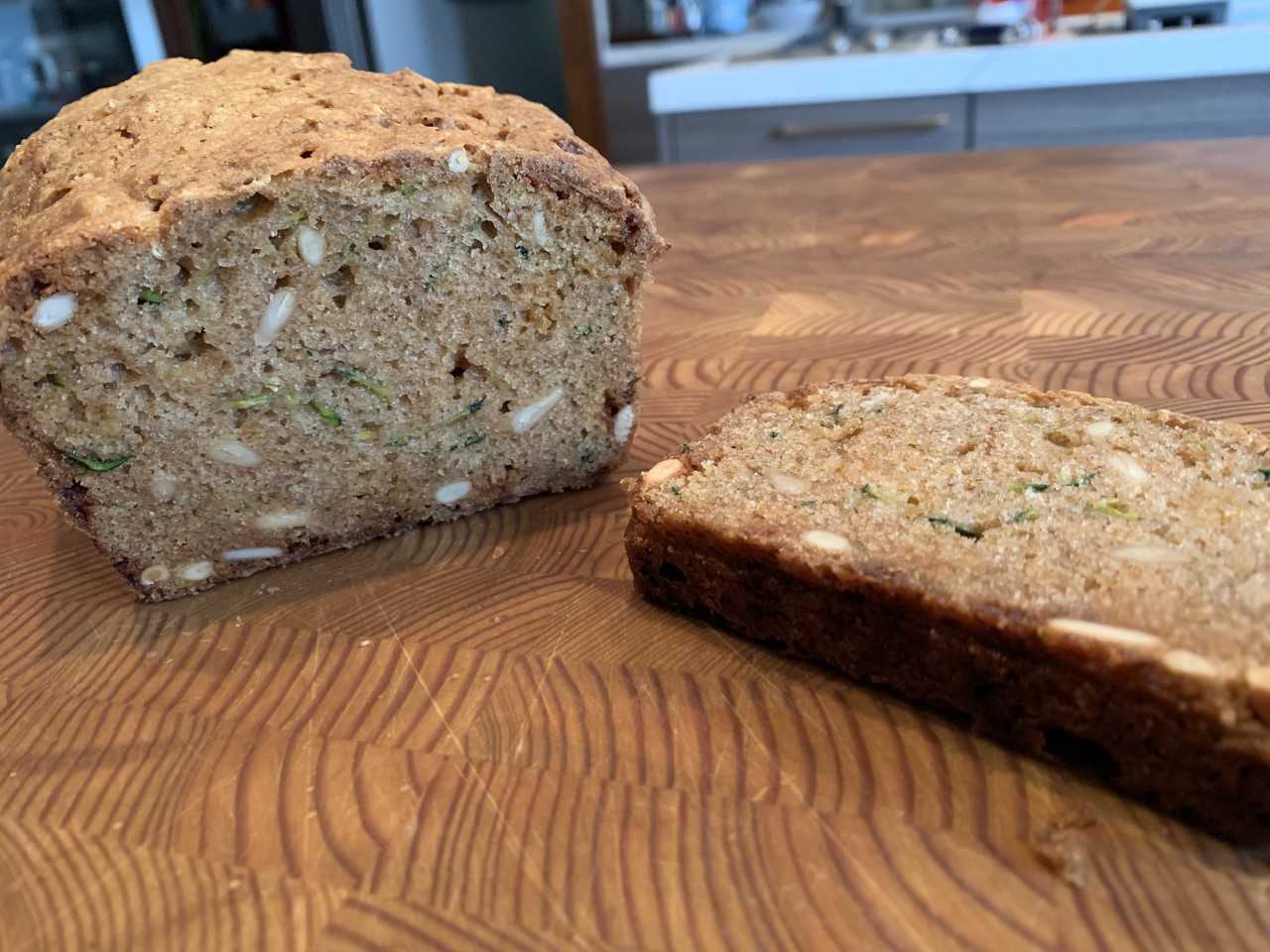 Zucchini Bread With Pine Nuts And White Chocolate Chips Recipe Myrecipes