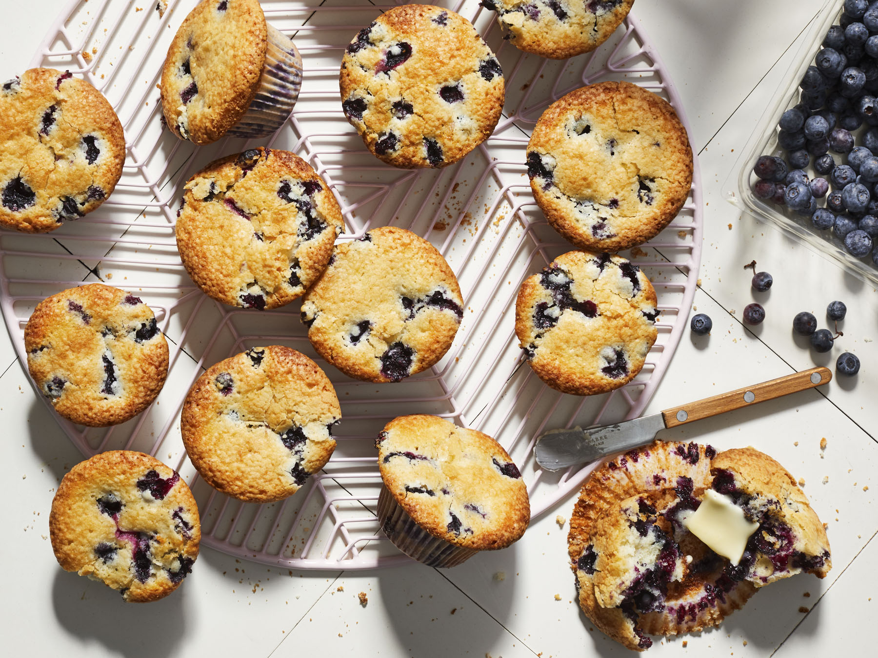 Blueberry Muffin Cake Recipe by Archana's Kitchen