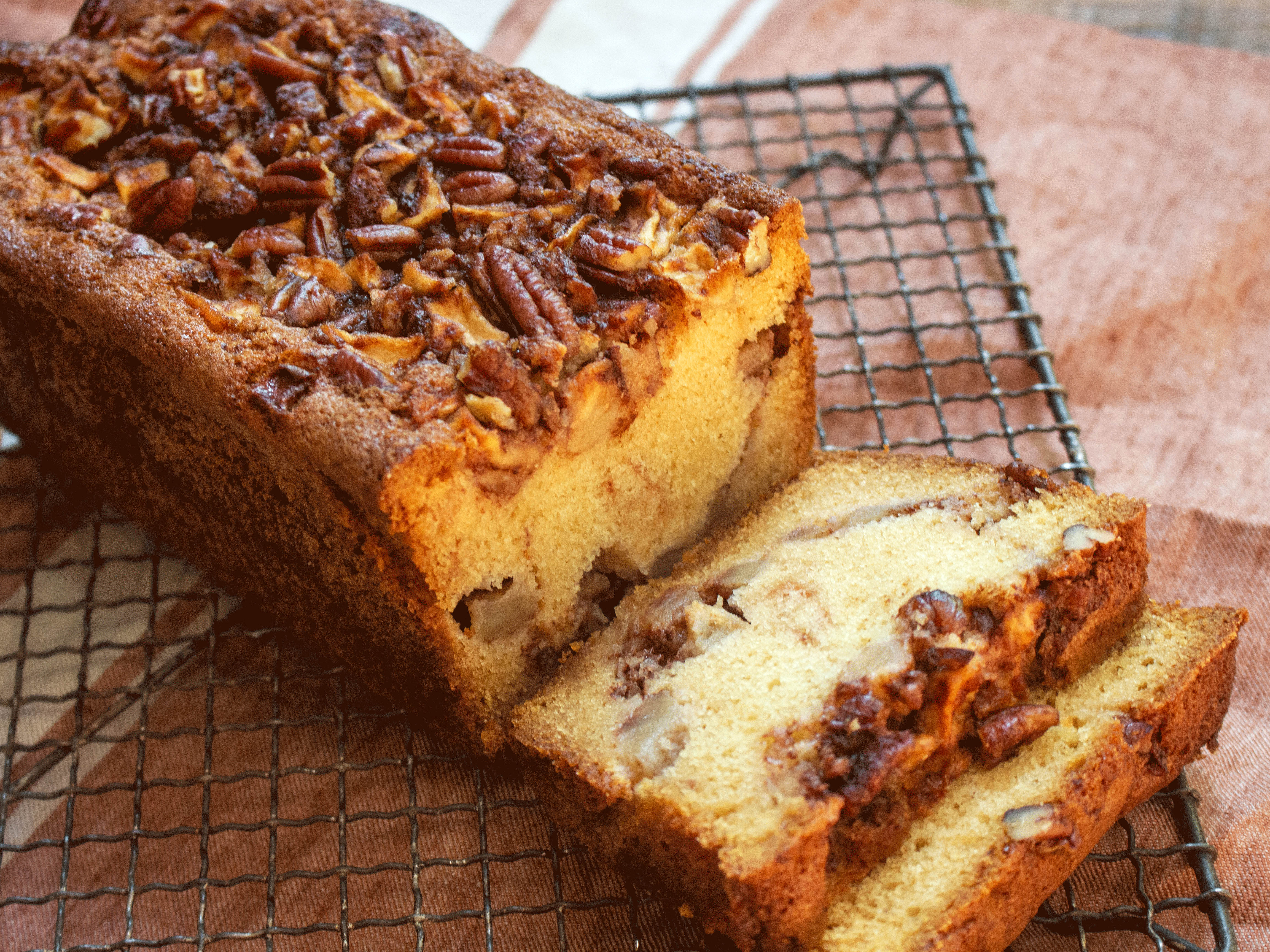 Wholemeal Apple & Date Cake - thelittleloaf