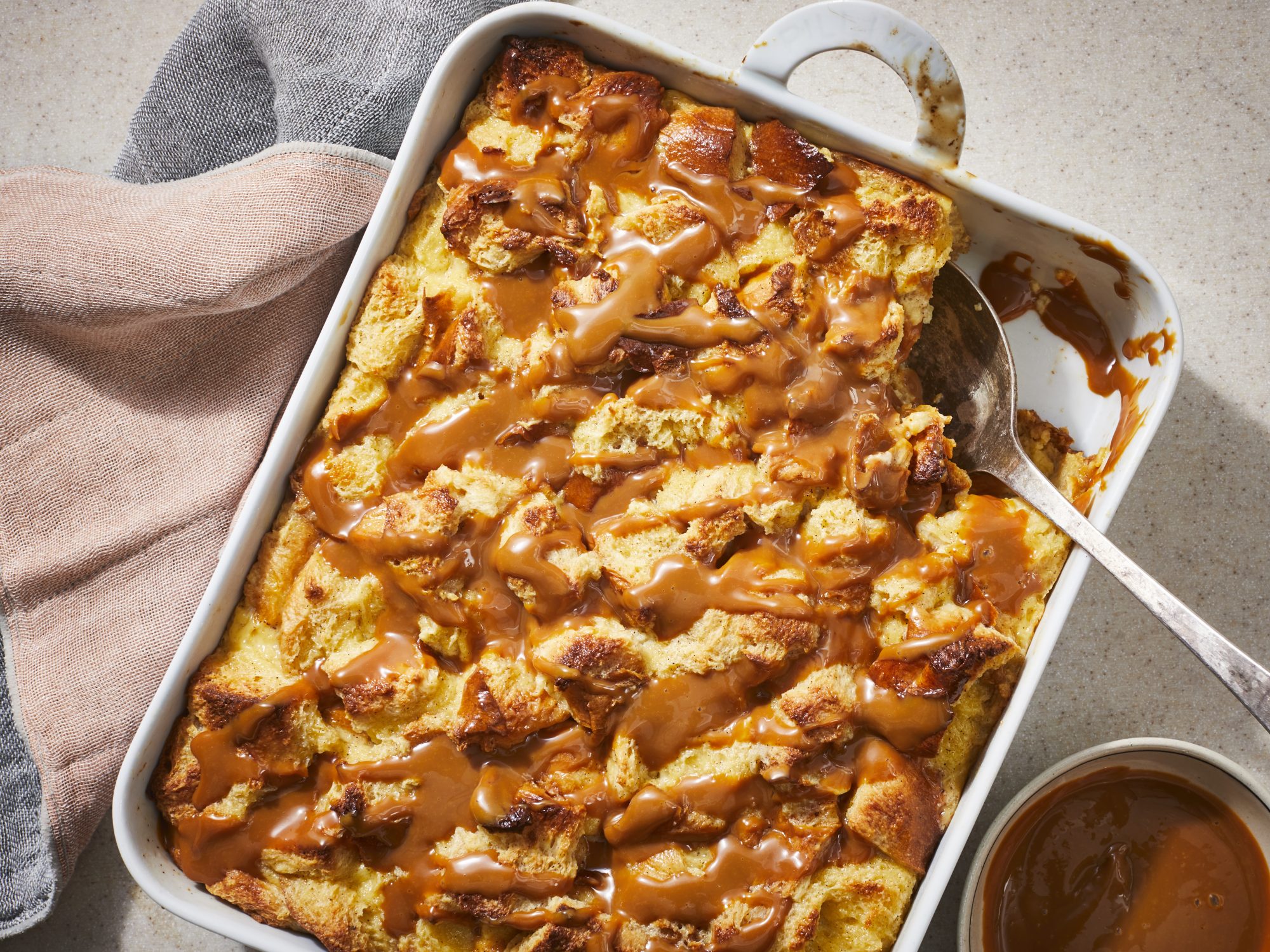 Condensed Milk Bread Pudding