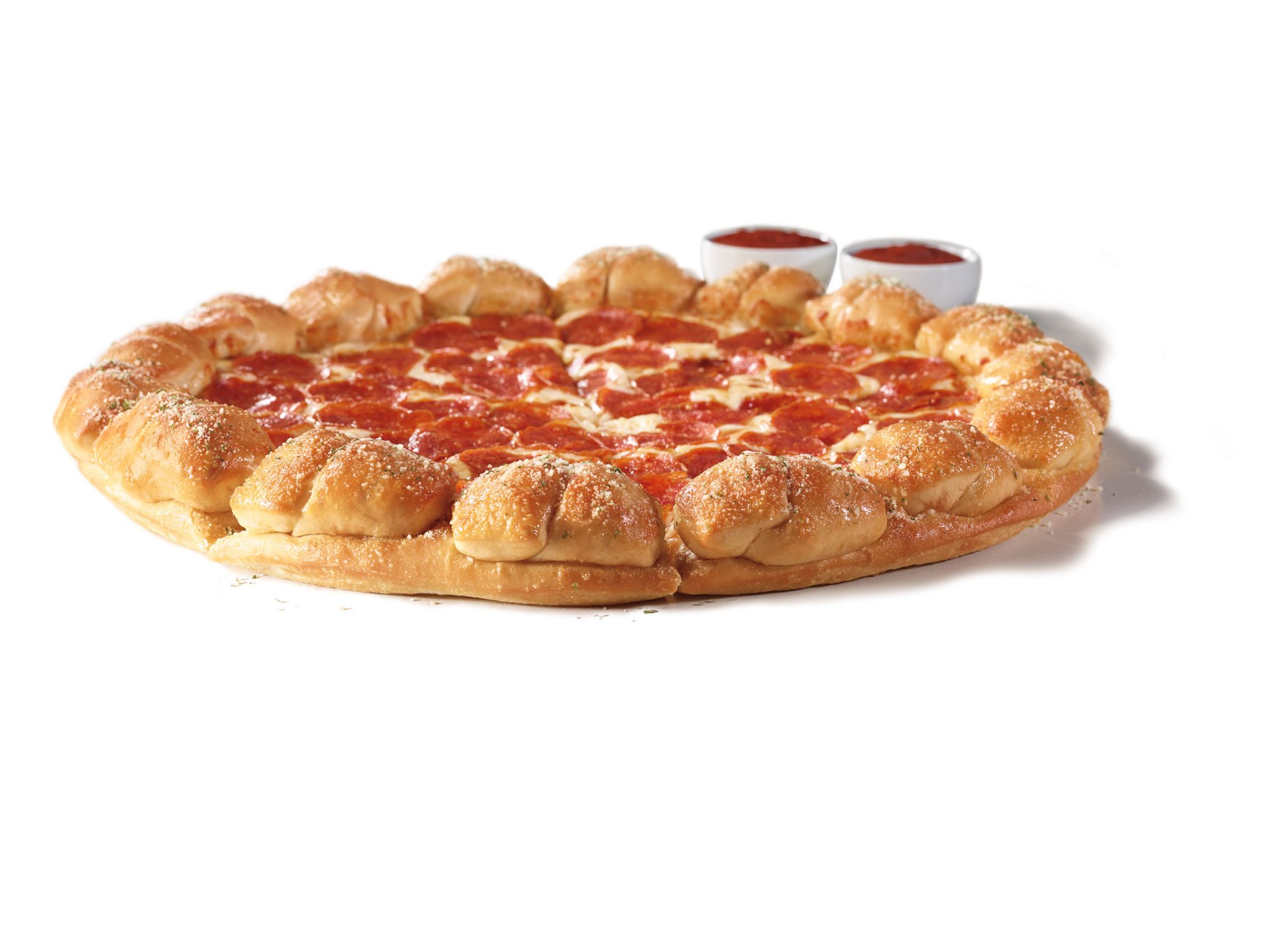 Pizza Hut Is Launching Cheese Stuffed Garlic Knots As A Pizza Crust Myrecipes