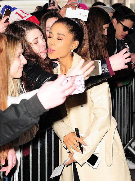 Grande fans ariana with The Best
