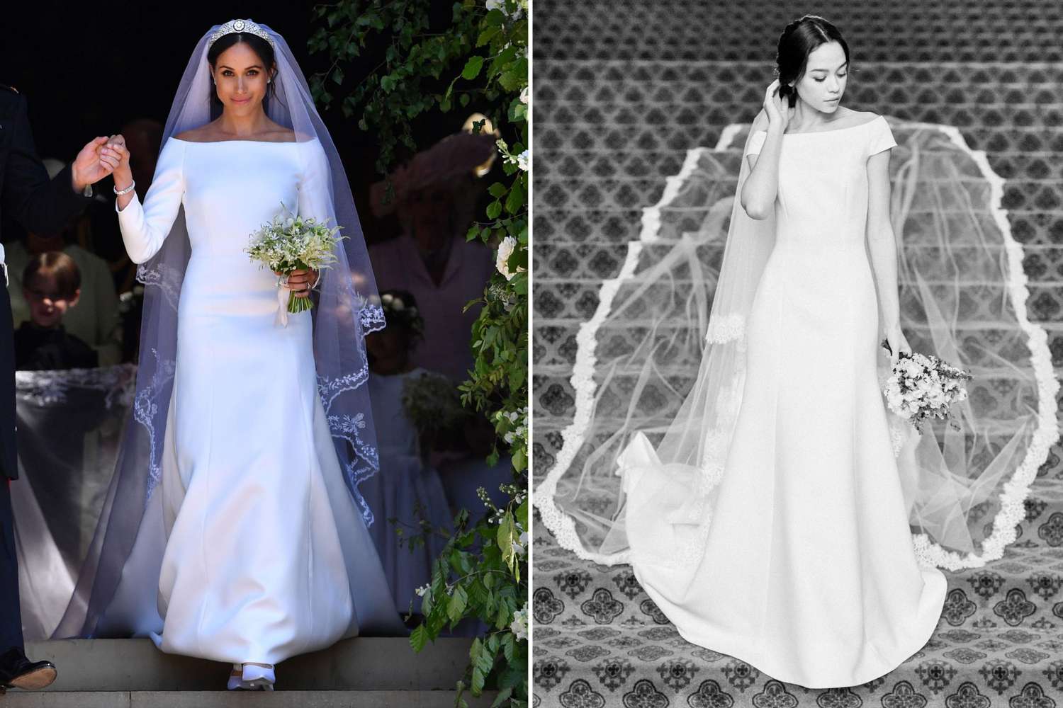 Bridal Brand Releases Replica Of Meghan Markle S Royal Wedding Gown People Com