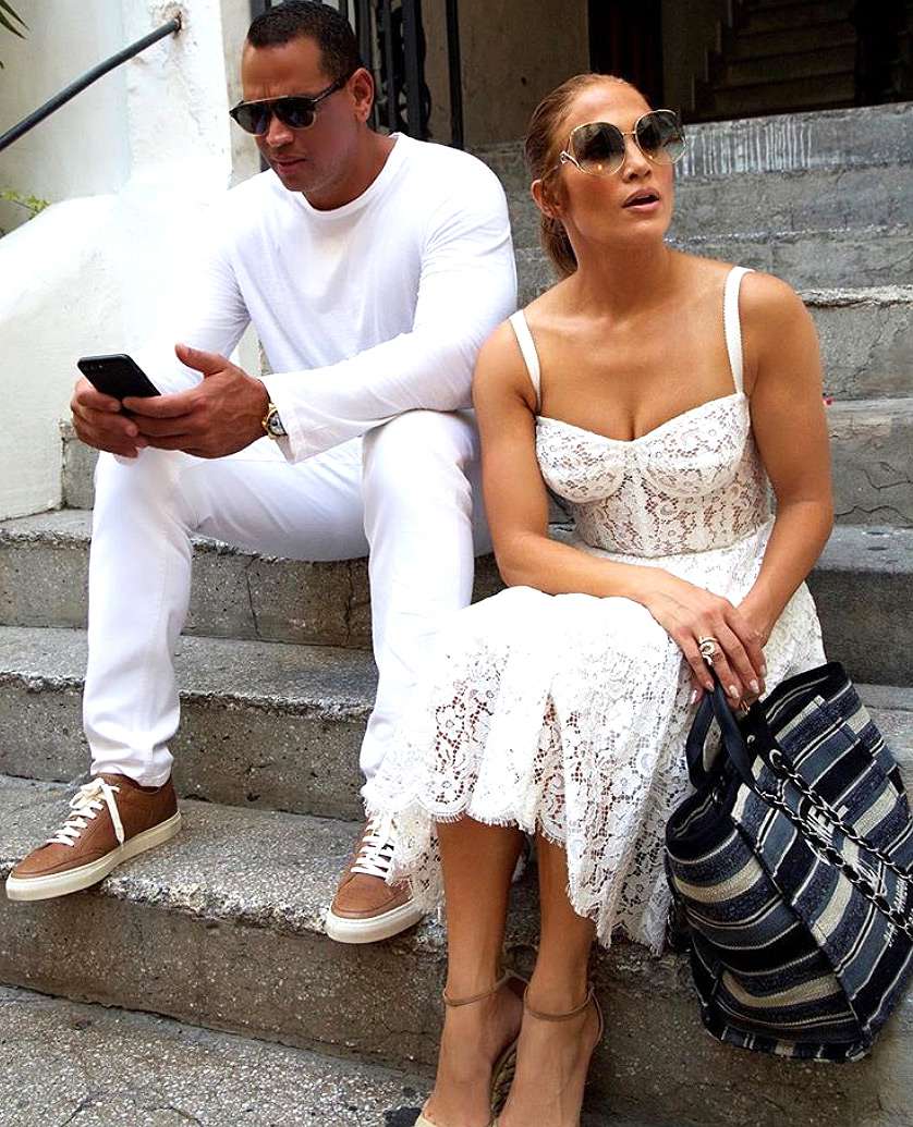 jlo all white outfit