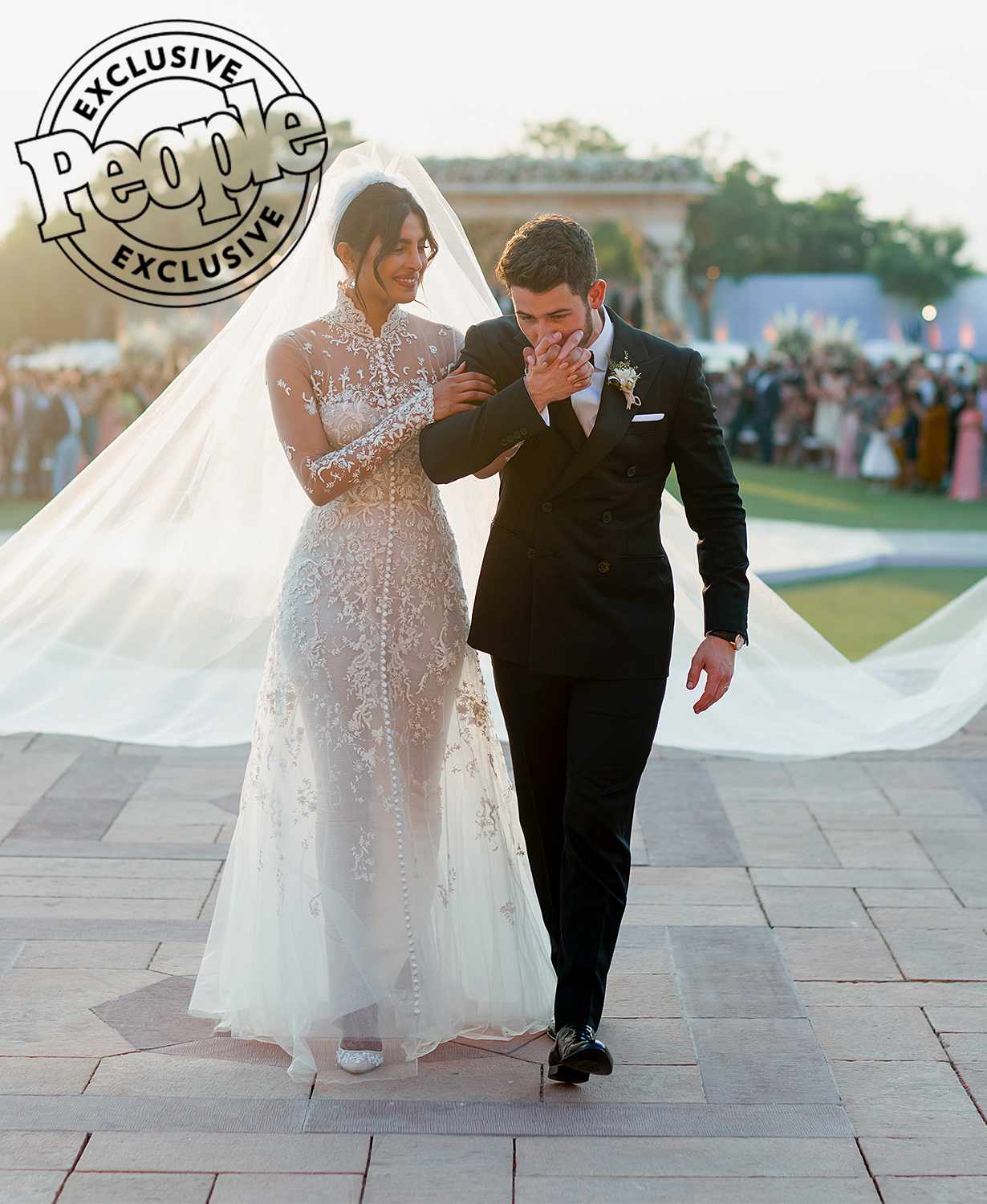 Wedding Dress and Nick Jonas' Tux 