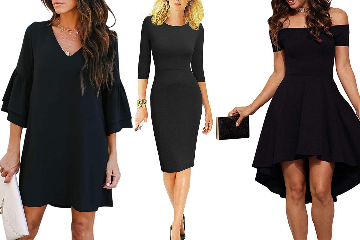 Simple black Dress Amazon