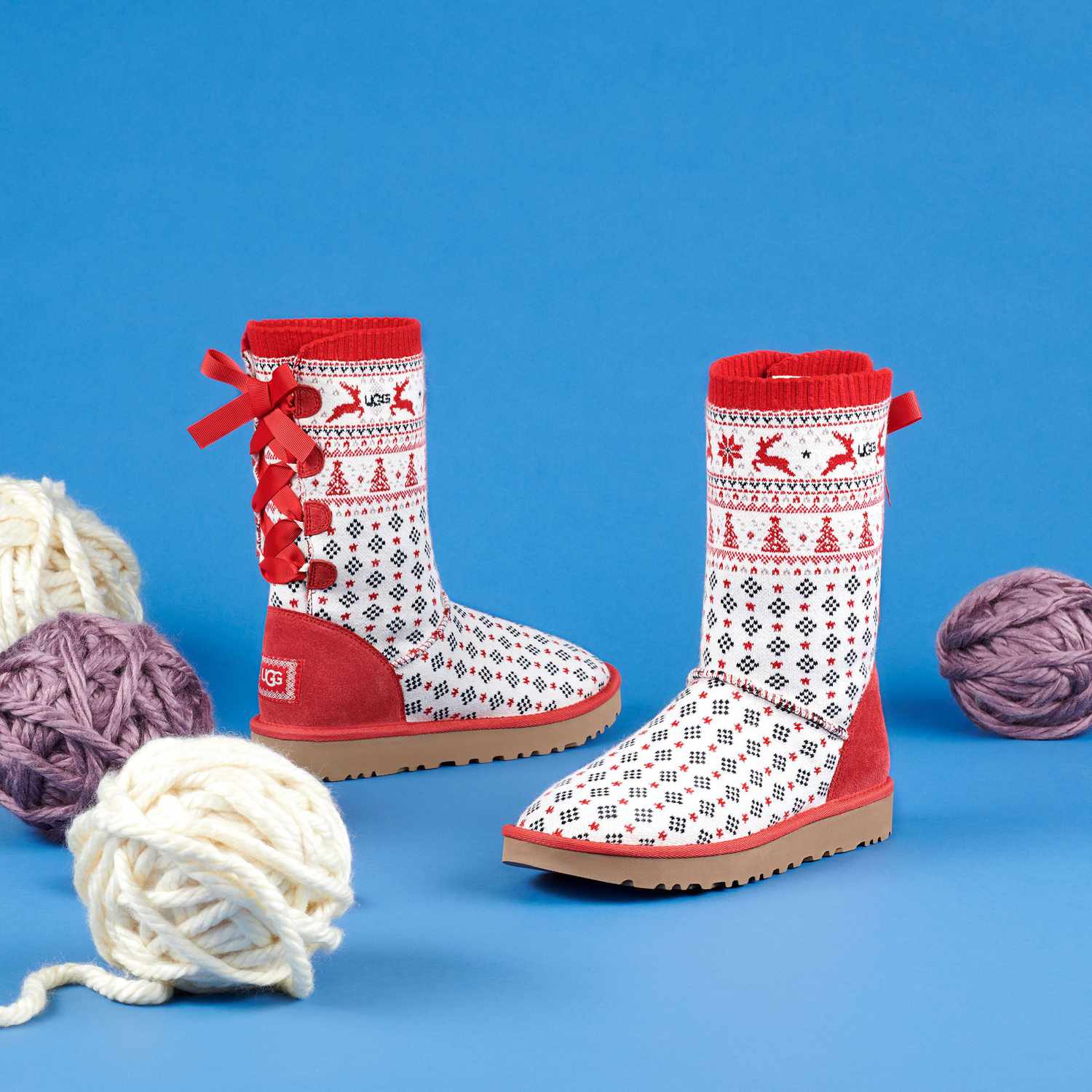 Zappos x Ugg Holiday Sweater Boots 