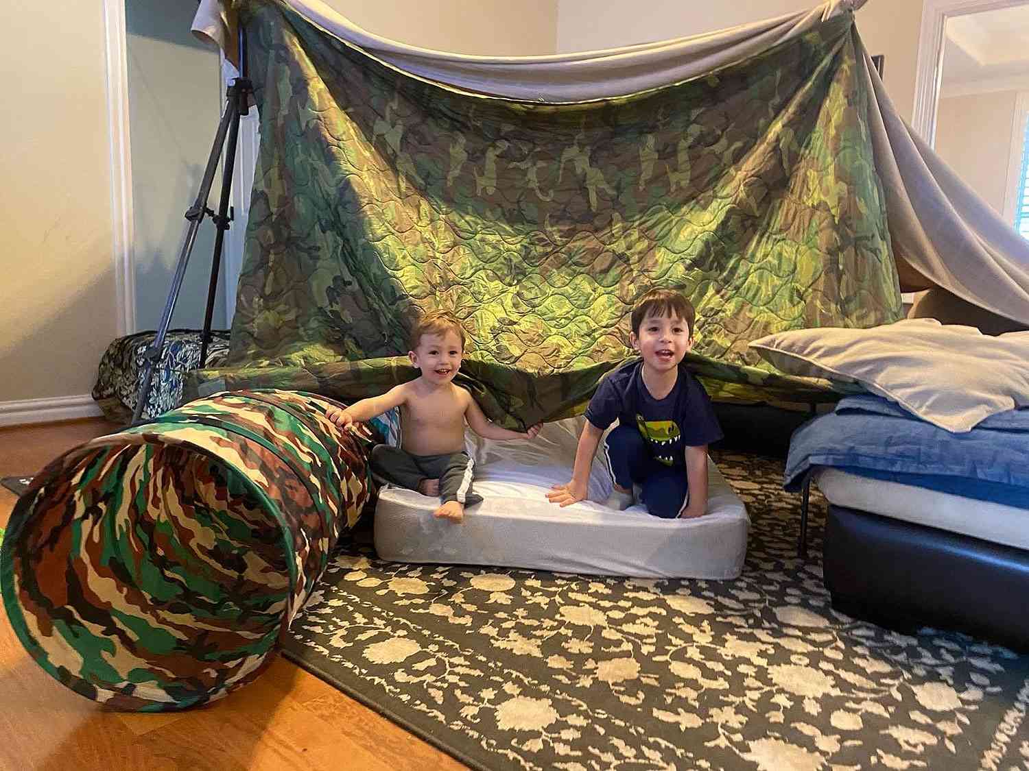 kids bedroom fort
