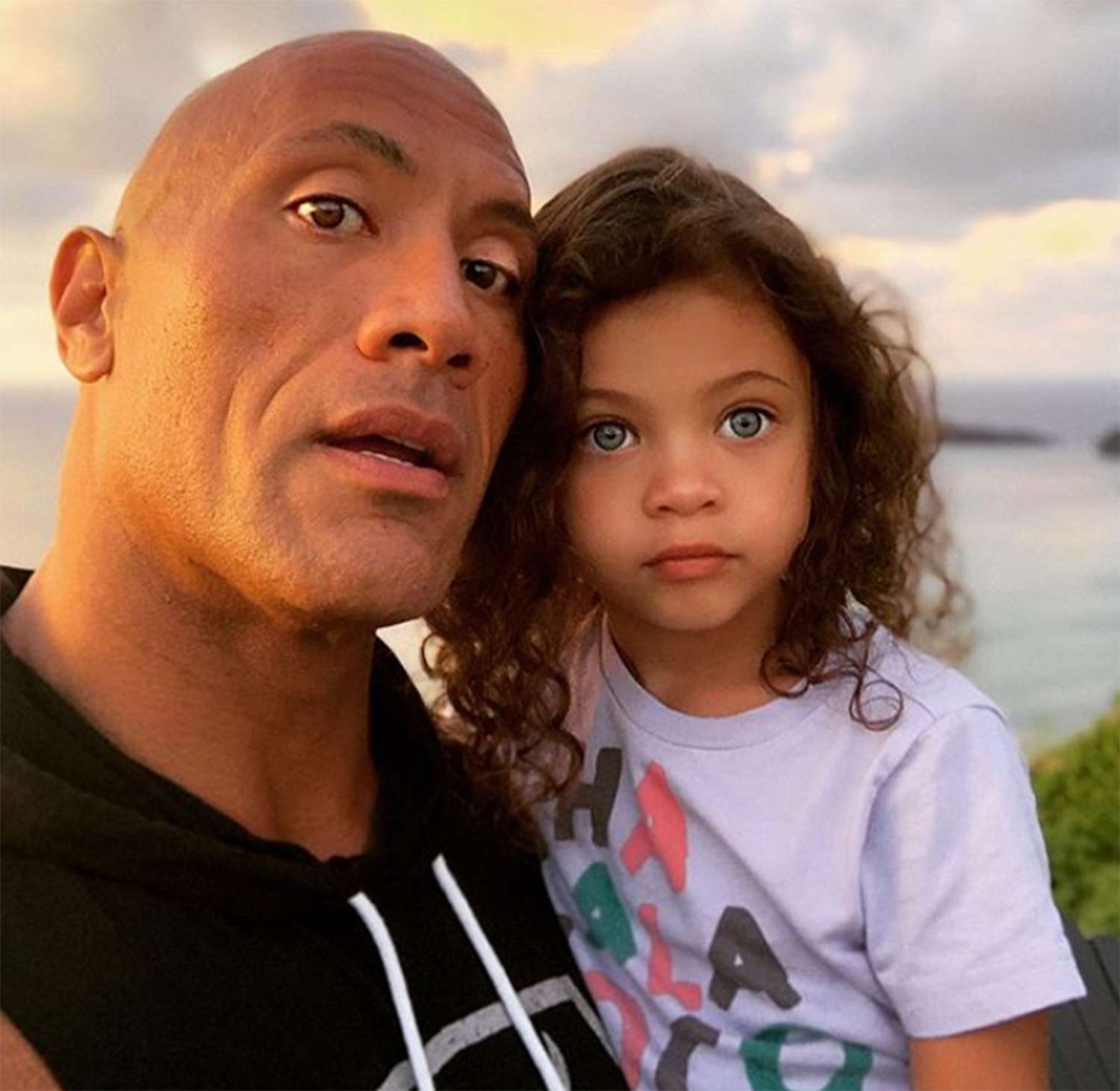 Dwayne Johnson Was Present For All 3 Of Kids Births People Com