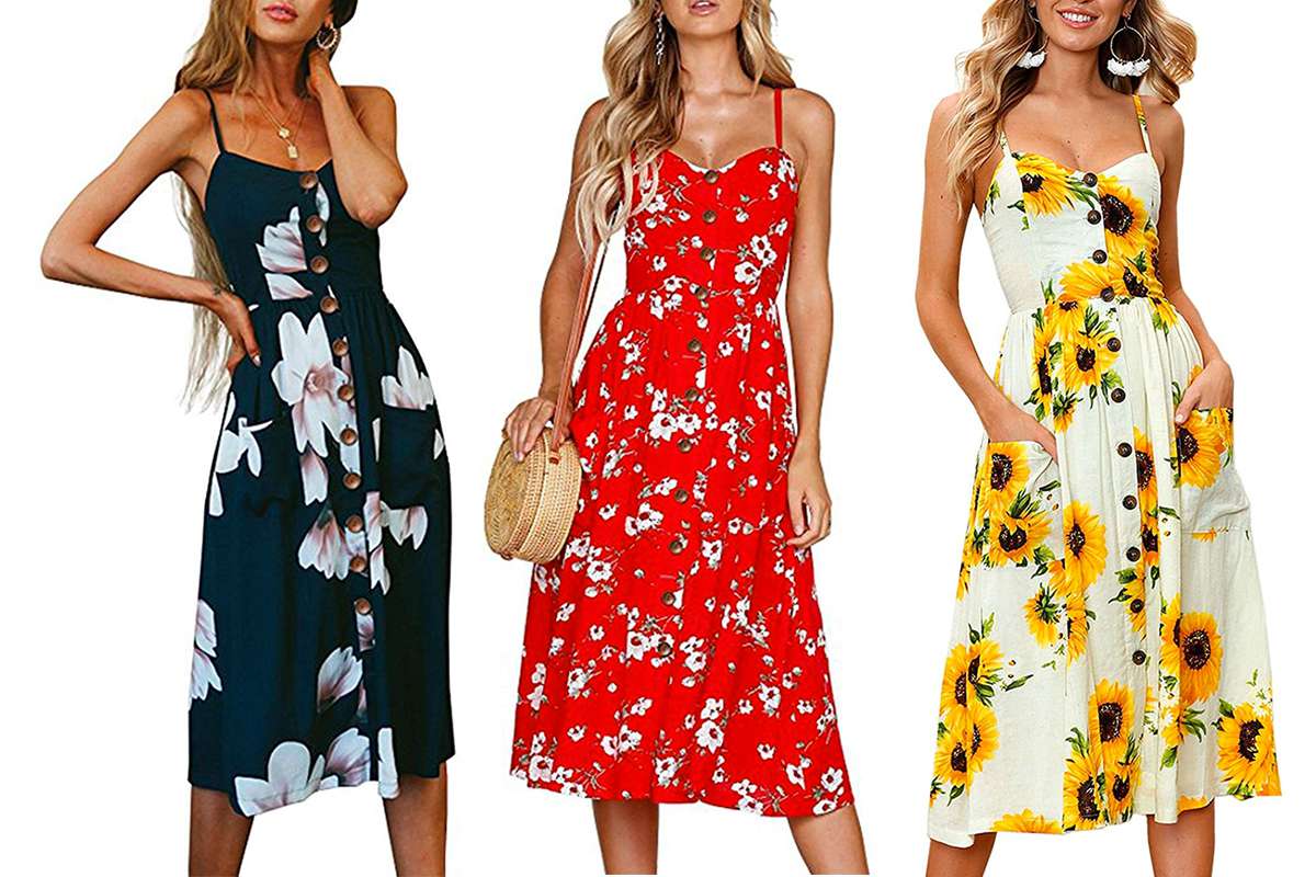 amazon summer dresses with pockets