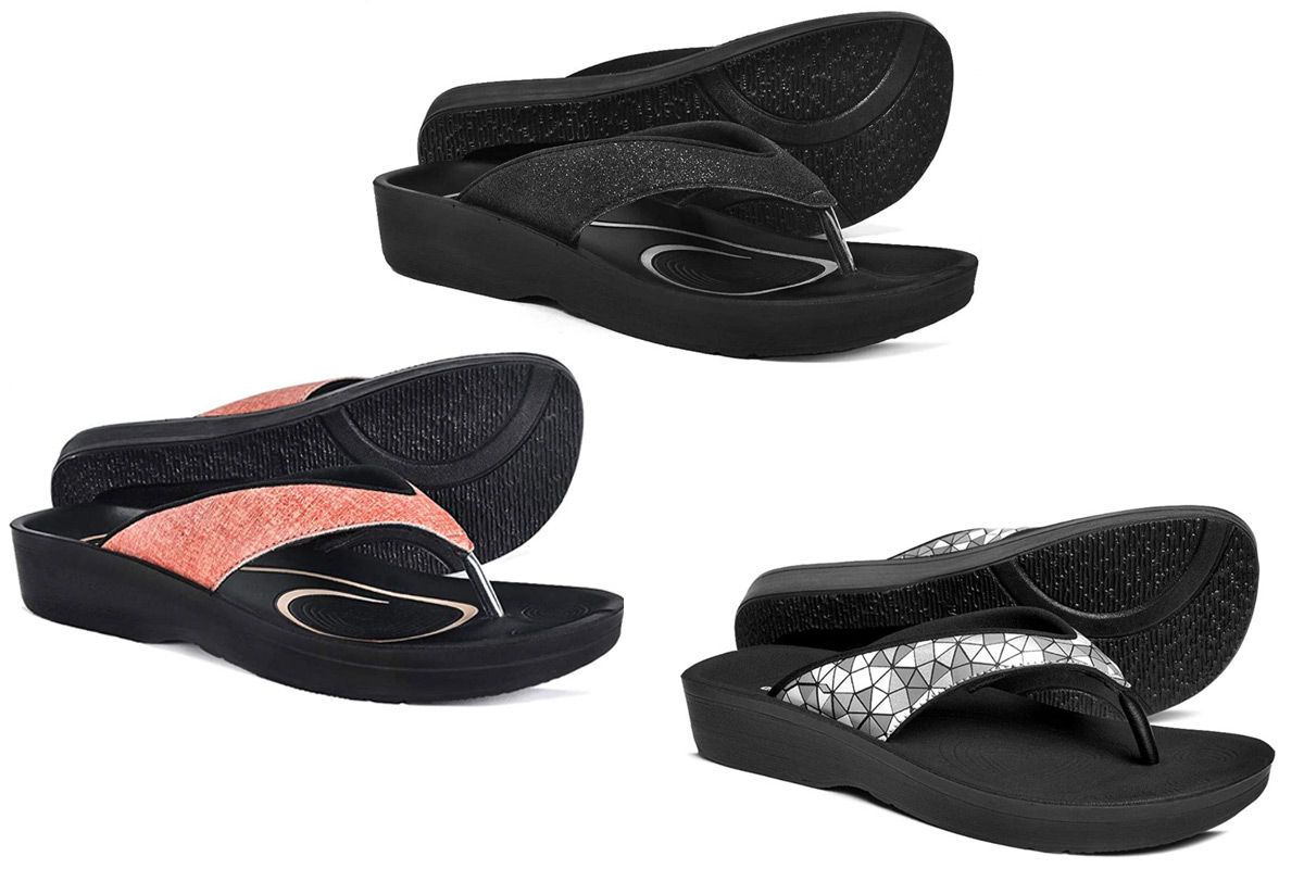 orthopedic arch support slippers