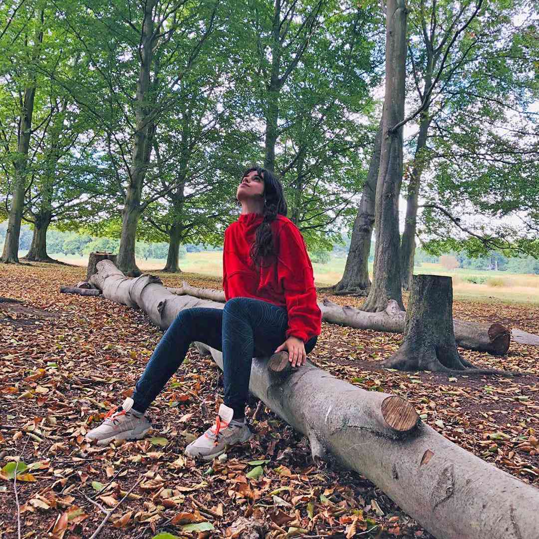Camila Cabello â€“ Seen in a London park with her