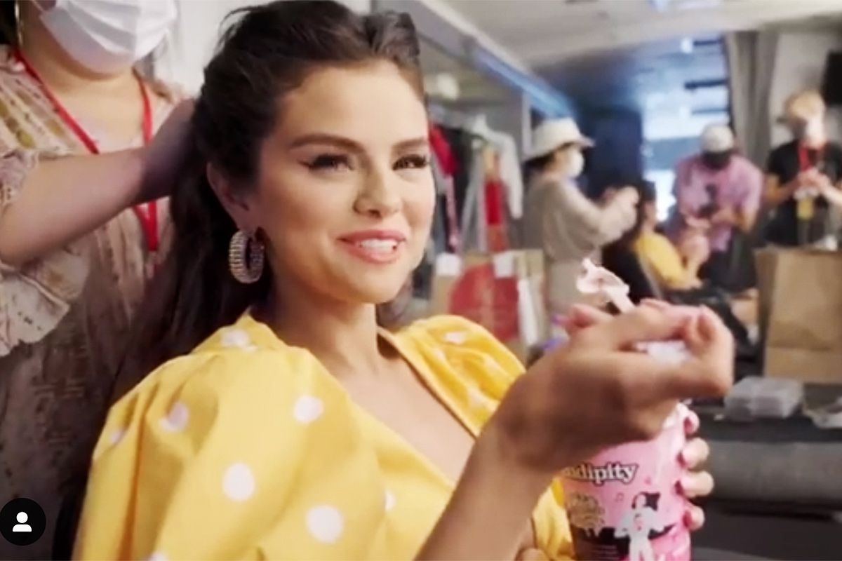 Selena Gomez Created Pink Ice Cream Inspired By Blackpink Single People Com