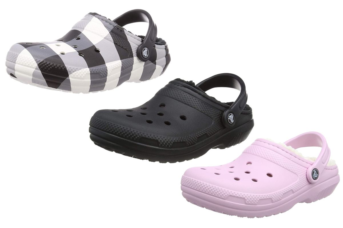 These Fuzzy Lined Clogs from Crocs Are 