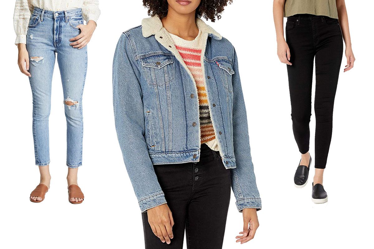 levi's jeans jackets sale