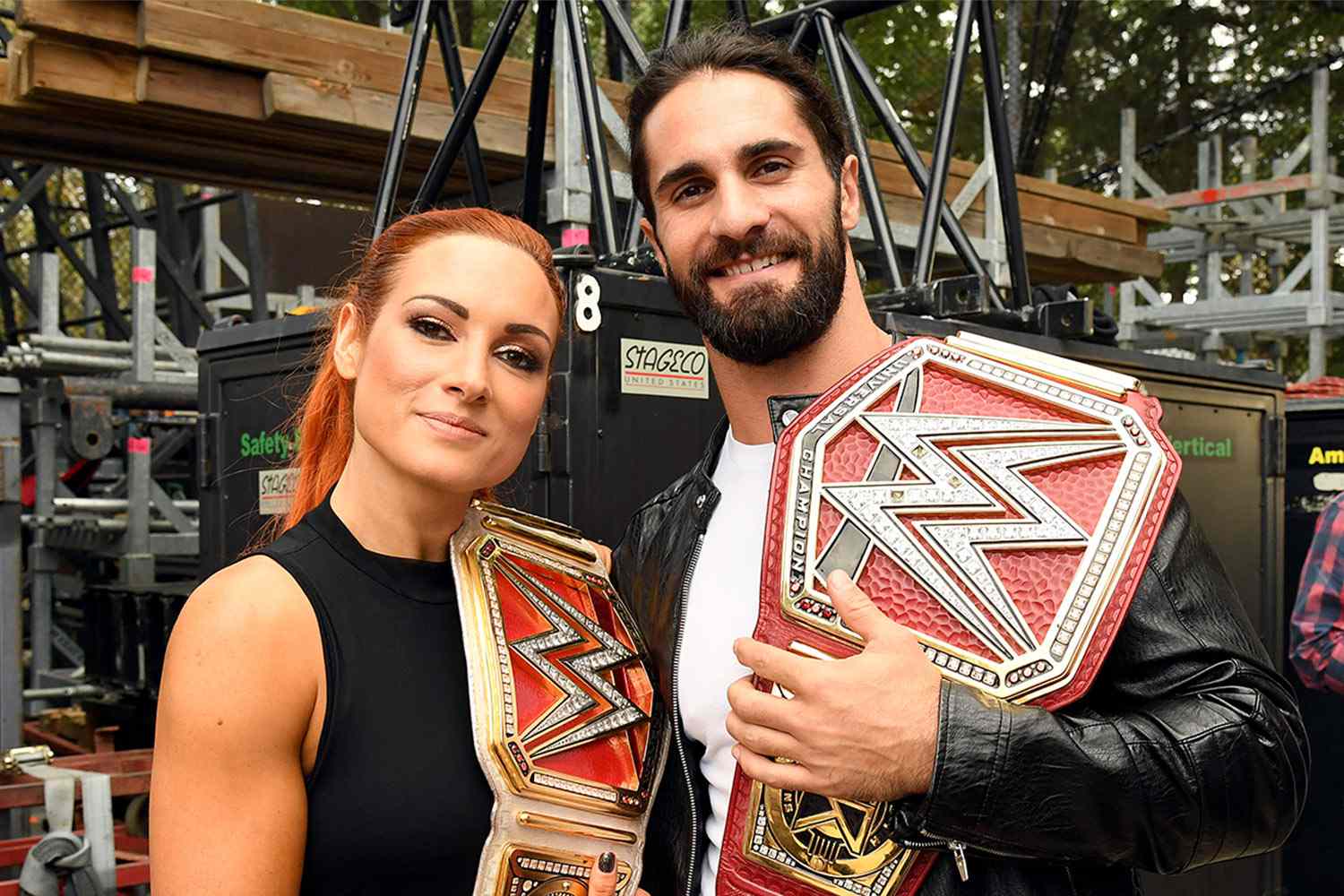 WWE Superstars Seth Rollins and Becky Lynch Are Married | PEOPLE.com