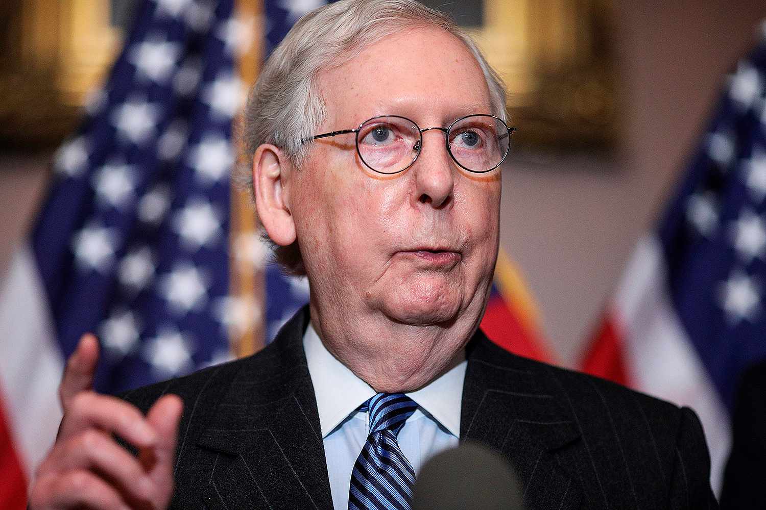 Mitch McConnell Says Donald Trump 'Didn't Get Away with Anything Yet' |  PEOPLE.com