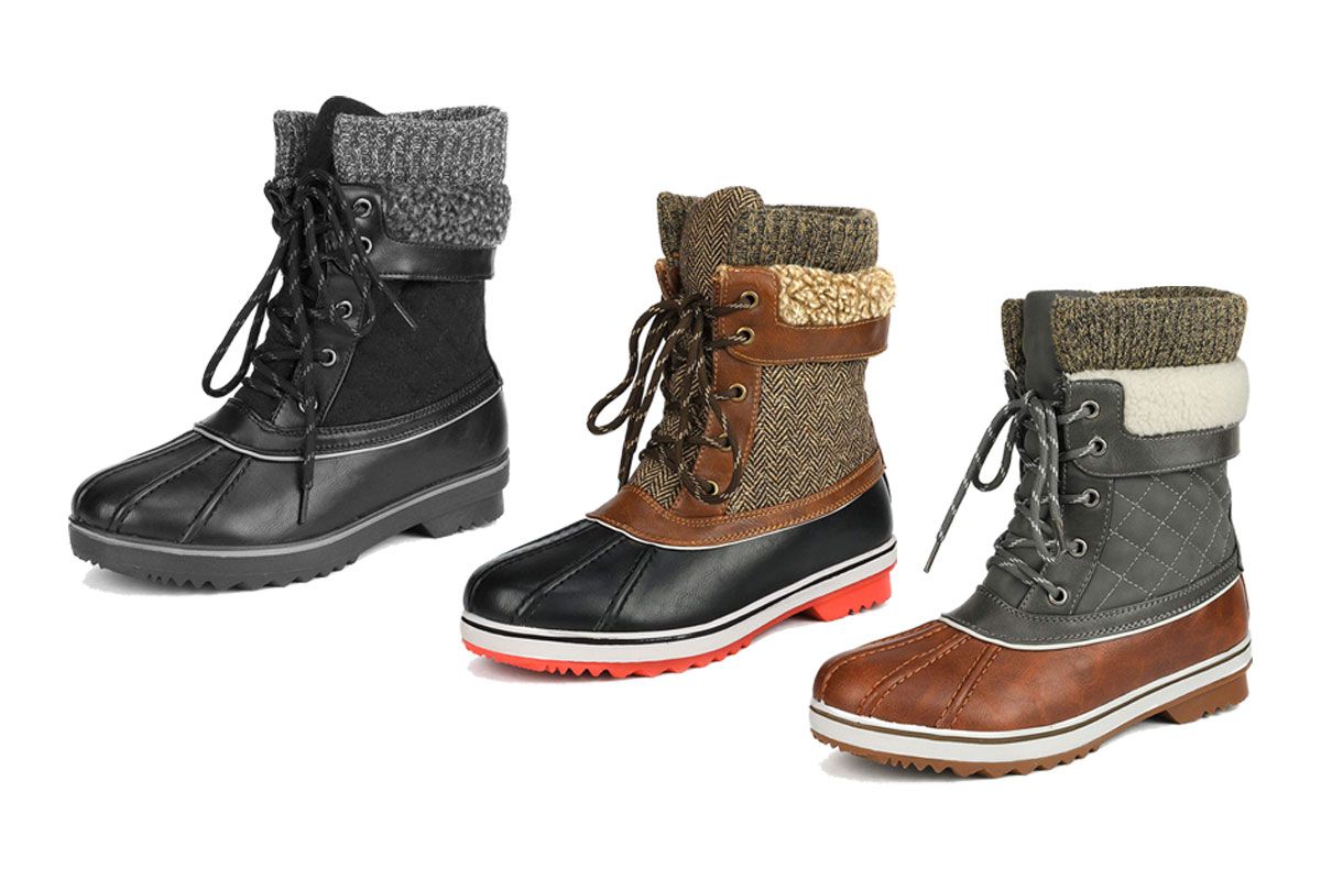 Snow Boots Women Waterproof Miuye yuren Fashion Platforms Shoe Winter Soft Footwear Mid Calf Ankle Booties 