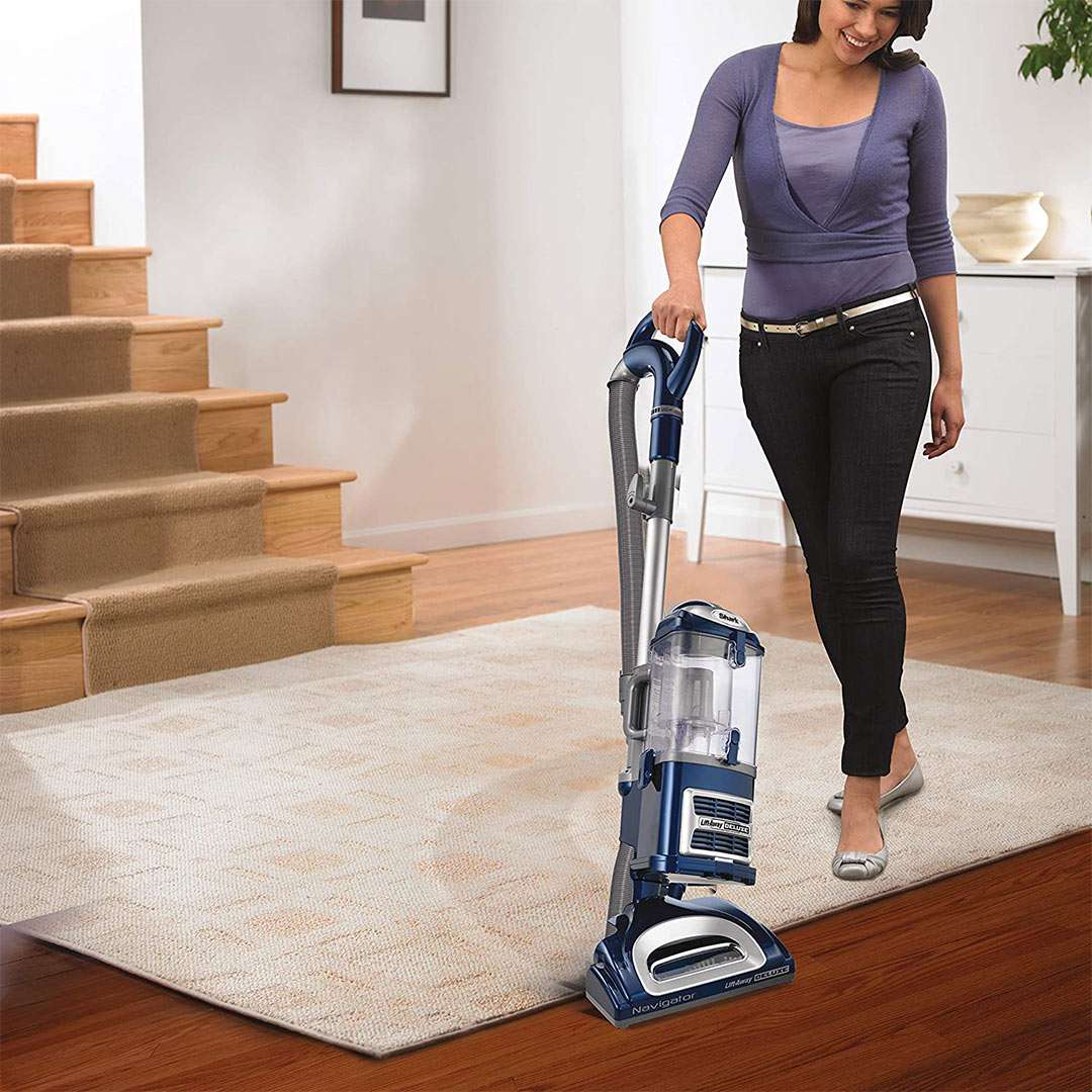 Upright Vacuum Cleaner, Shark Vacuum For Hardwood Floors And Carpet