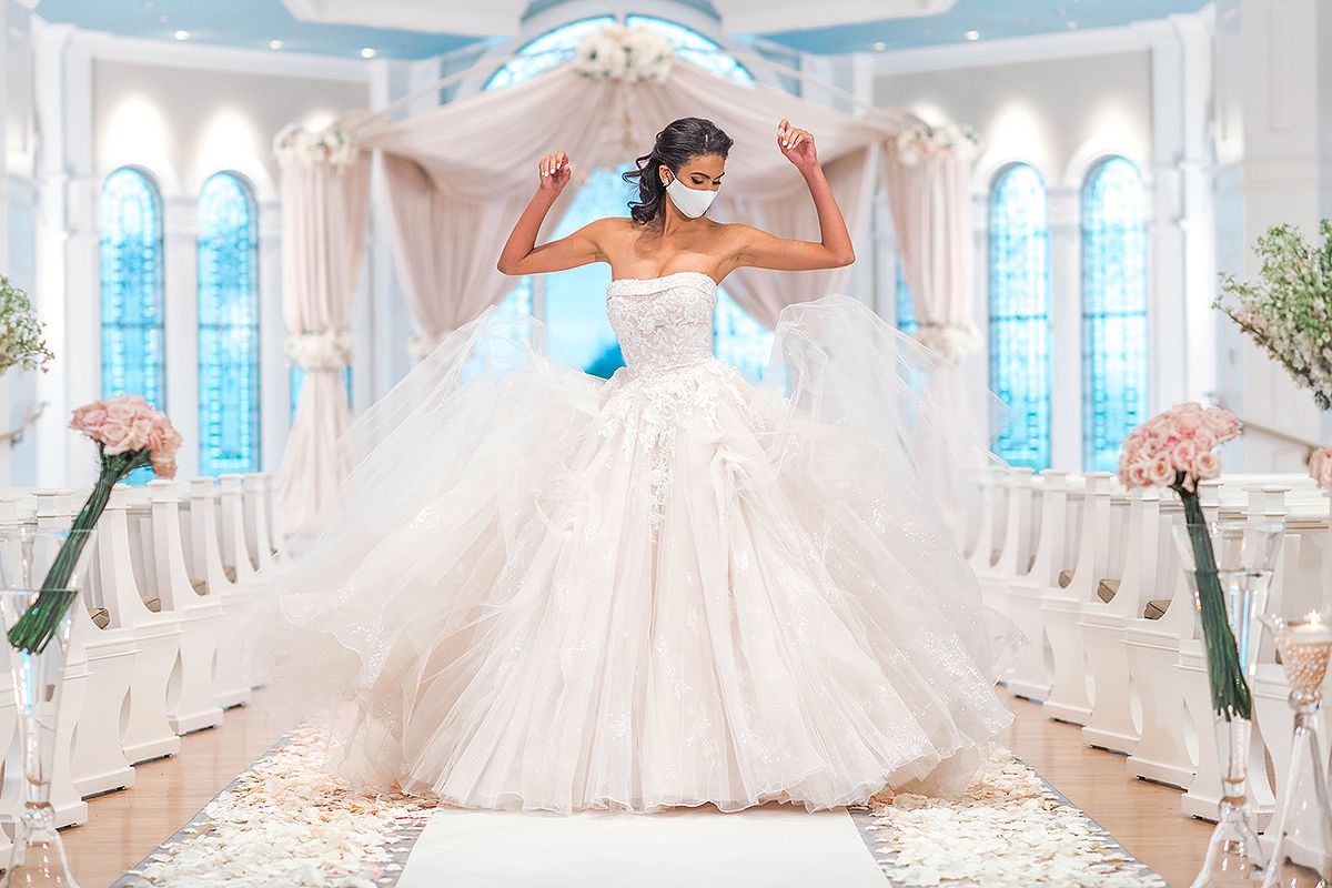 Fairy Ball Gown Wedding Dress