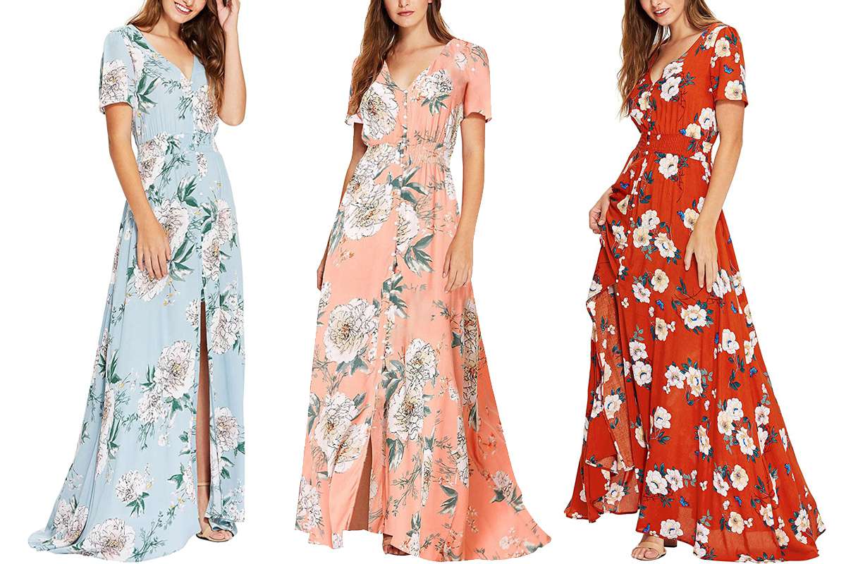 The Milumia Floral Maxi Dress Is Comfy ...