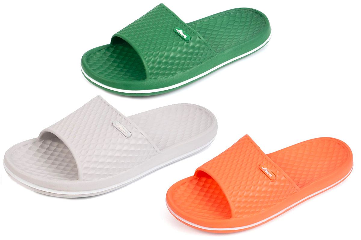KOUY Summer Unisex Animals Home Slippers Bath/Beach Non Slip Slide Sandals
