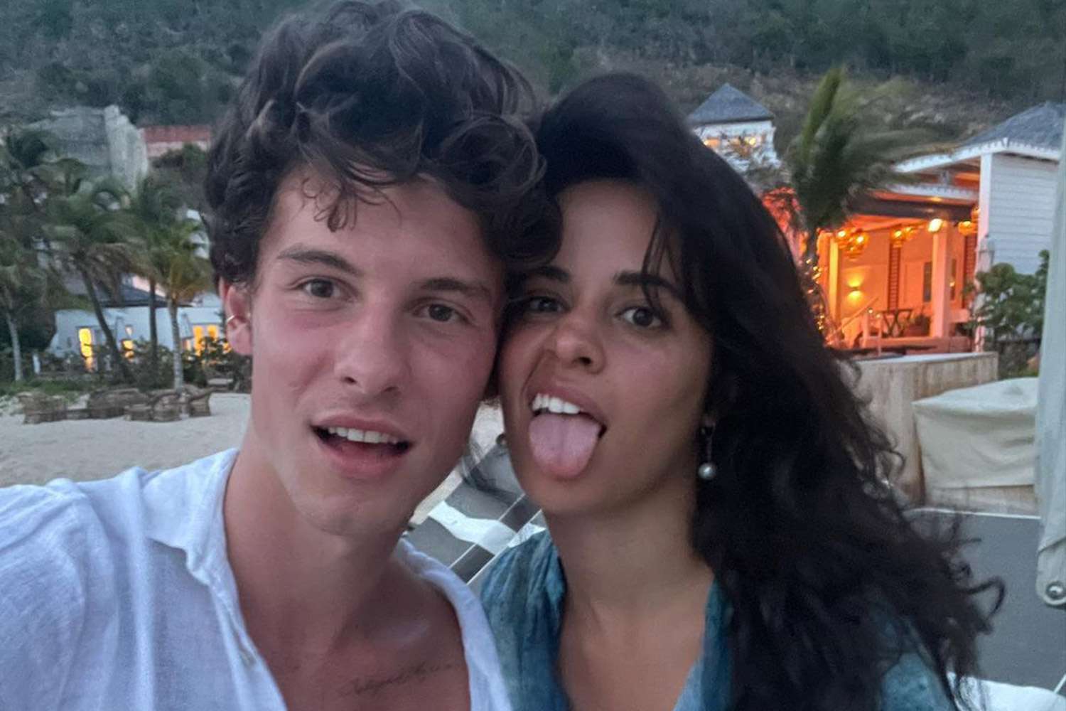Camila Cabello and Shawn Mendes Celebrate 2nd Anniversary in Caribbean |  PEOPLE.com